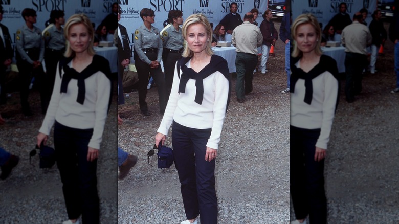 Maureen McCormick photographed at the "Children at Play" for LA Battered Women's Shelters in 1996