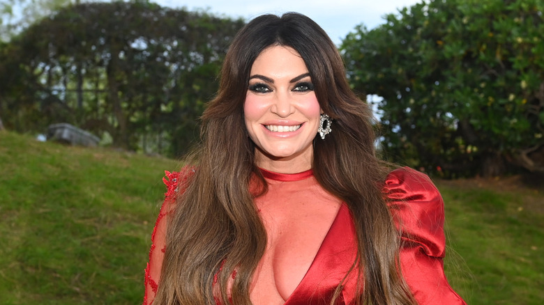 Kimberly Guilfoyle attends the amfAR Gala Cannes 2025 on May 22, 2025 in France