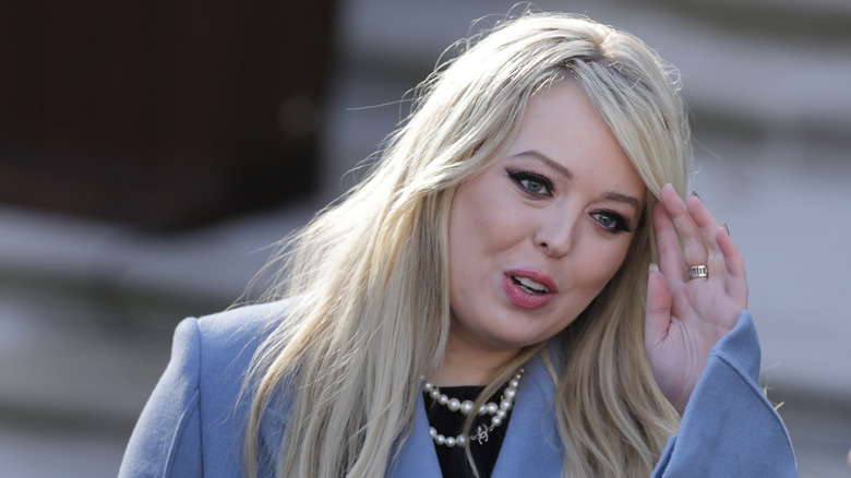 Tiffany Trump at the National Thanksgiving Turkey pardoning at the White House November 26, 2019 in Washington, DC