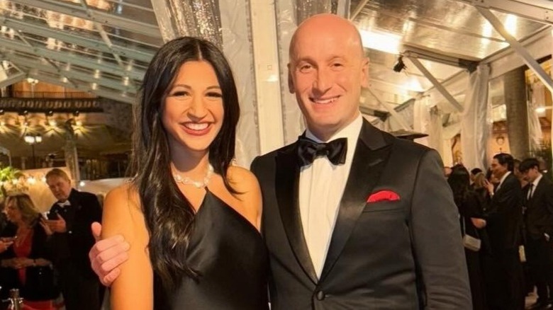 Katie Miller and Stephen Miller attend a New Year's Eve party at Mar-A-Lago (2025)