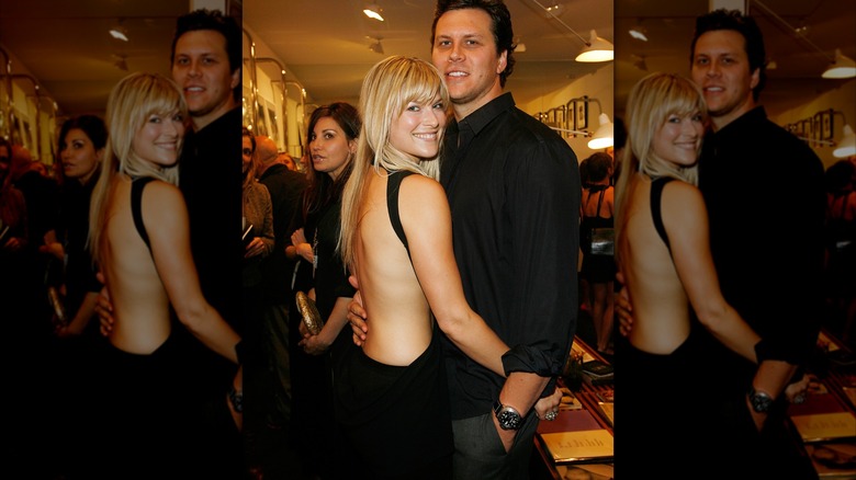 Ali Larter and MacArthur wearing black 2009