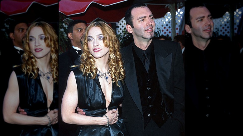 Madonna and Chris Ciccone smiling together