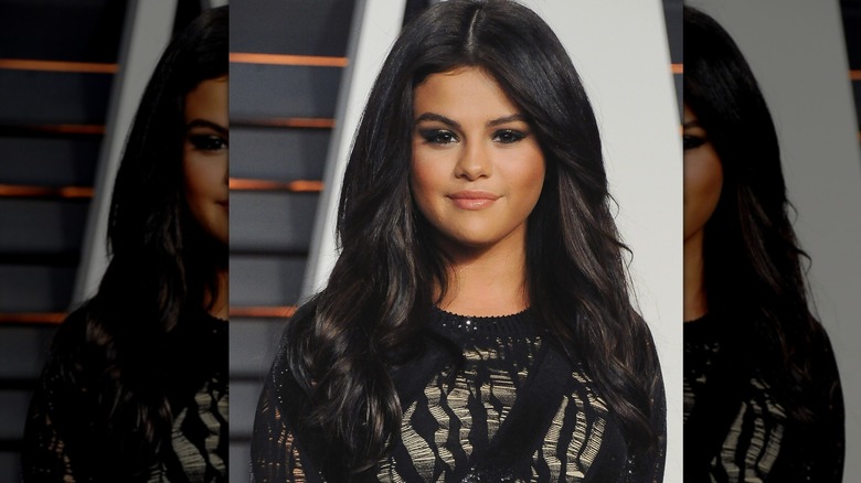 Selena Gomez at the Vanity Fair Oscar Party in February 2015