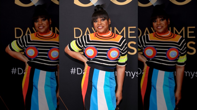 Sherri Shepherd posing at the Daytime Emmys