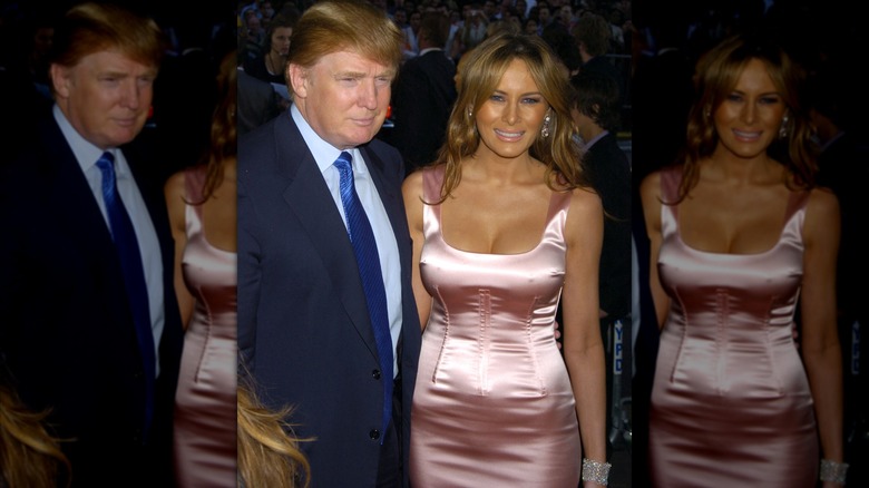 Melania Trump at the premiere of 'War of the Worlds' in New York City in June 2005