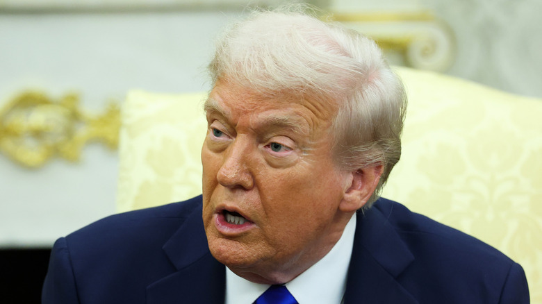 Donald Trump in October 2025