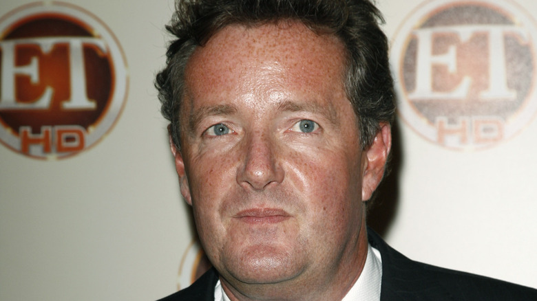 Piers Morgan posing