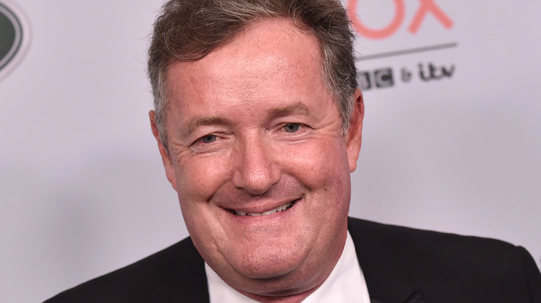 Piers Morgan smiling