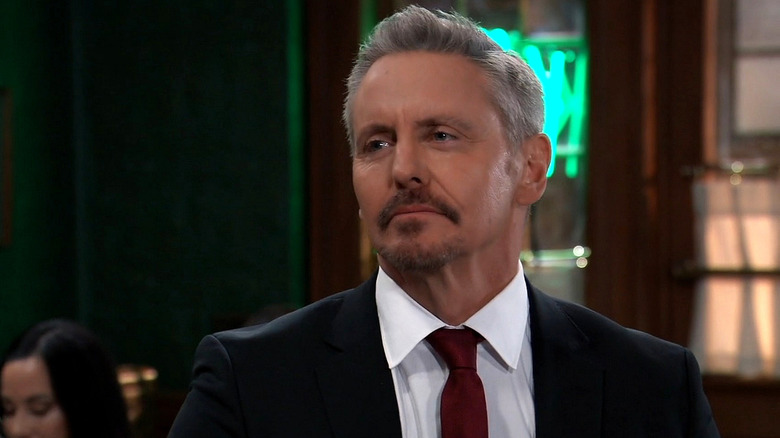 General Hospital's Mr. Brennan looking serious