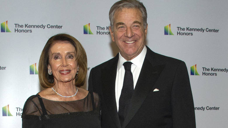 politician Nancy Pelosi and husband Paul Pelosi