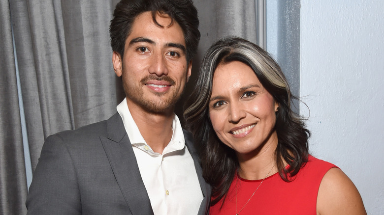 politician Tulsi Gabbad and husband Anthony Williams