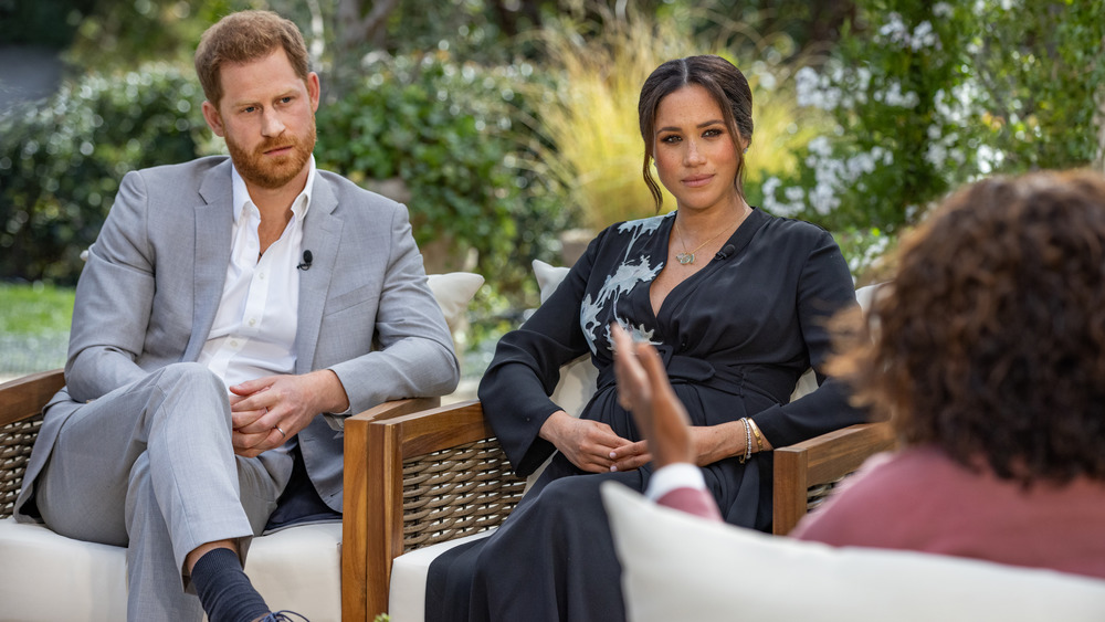 Oprah Winfrey interviews Harry and Meghan