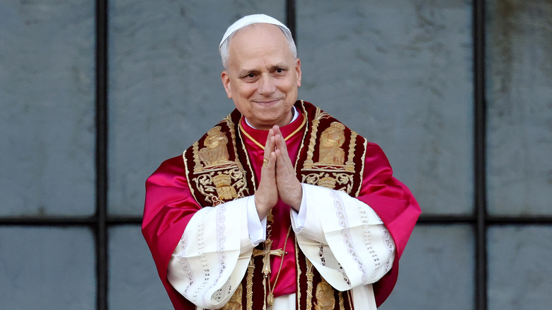 Pope Leo XIV smiling