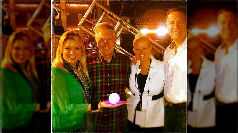 Pam Bondi smiles in this photo she shared on her Instagram from the Leadership Tampa Bay's Voices for Children river lighting event (2012)