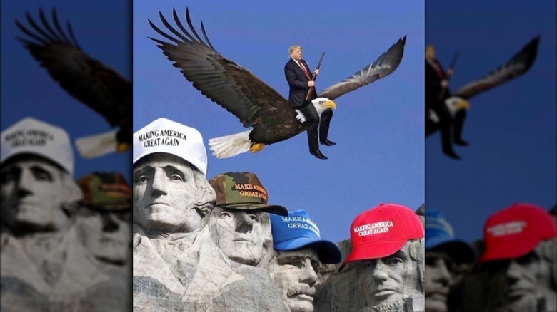 Donald Trump Mt Rushmore MAGA