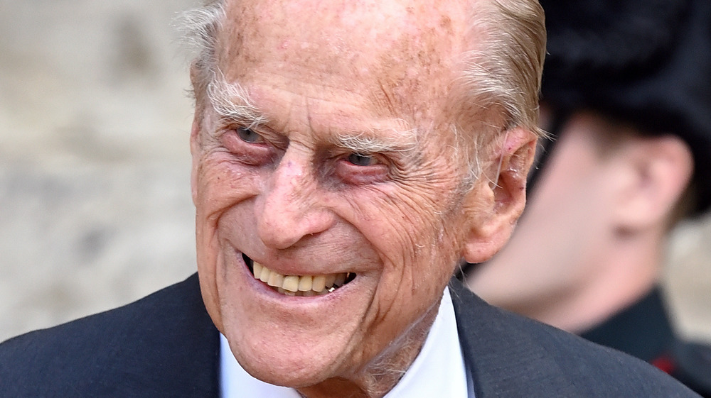 Prince Philip smiling