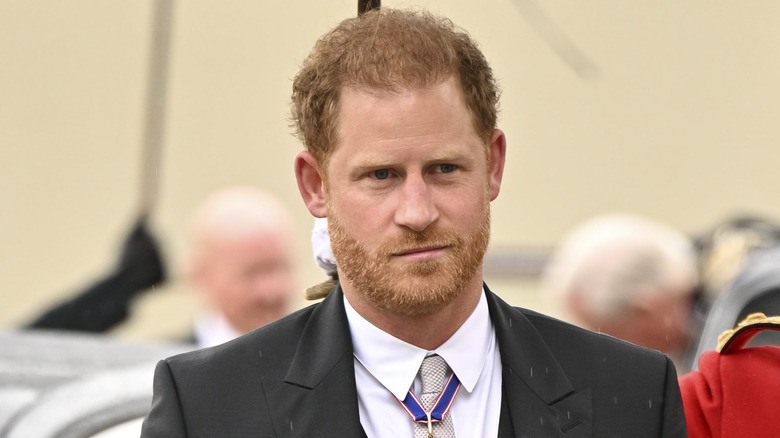 Prince Harry at coronation