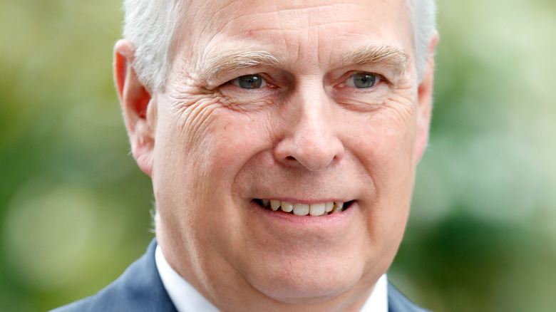 Prince Andrew smiling 