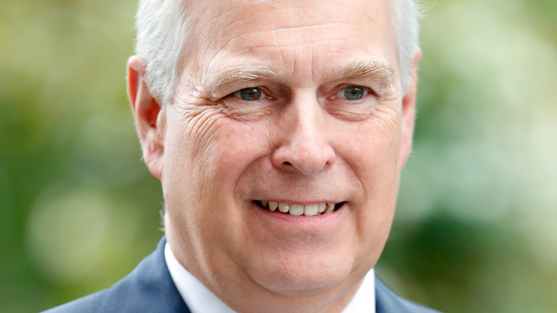 Prince Andrew smiling 