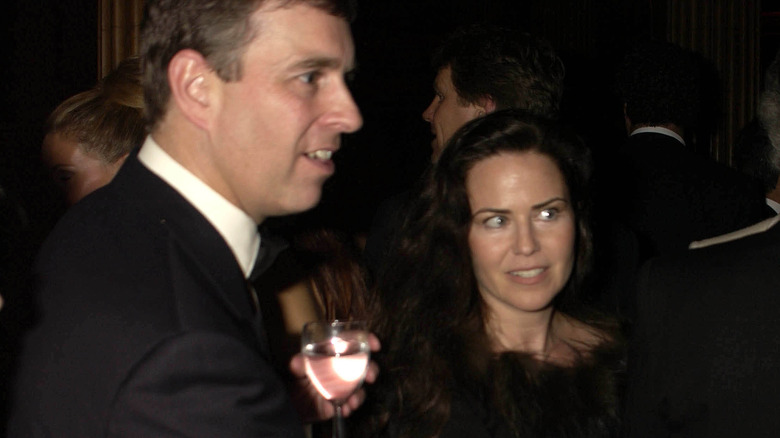 Prince Andrew with Koo Stark