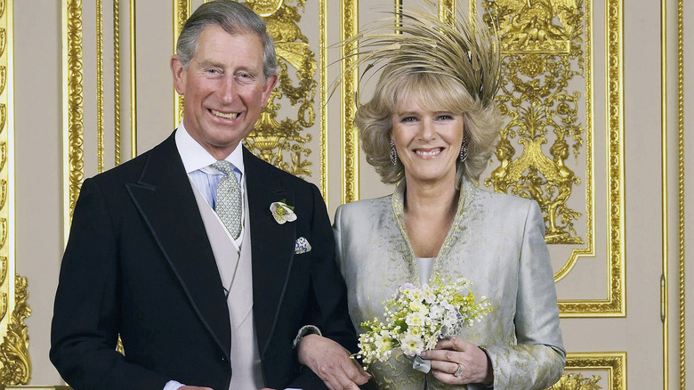 Prince Charles and Camilla Parker Bowles wedding day