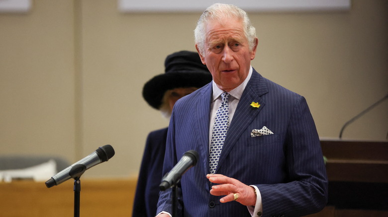 Prince Charles speaking