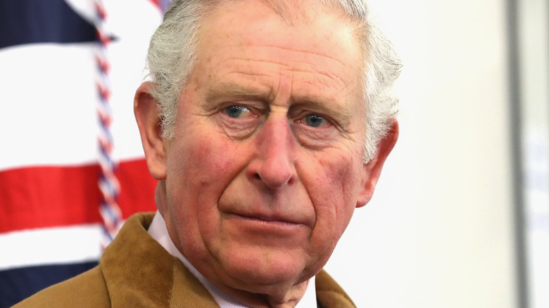 Prince Charles at an event.