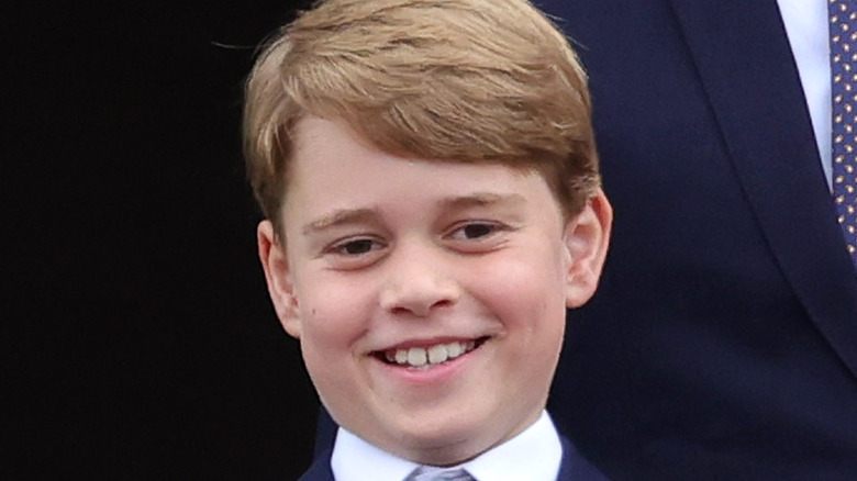 Prince George smiling