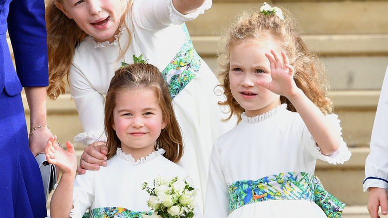 Princess Charlotte with Maud Windsor