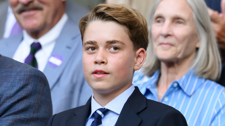 Prince George smiling