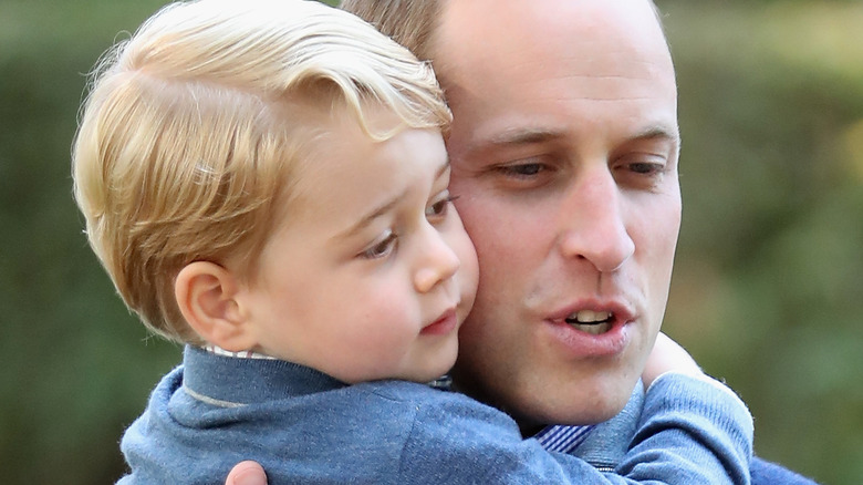 Prince William and Prince George