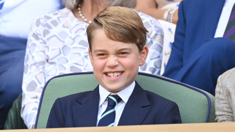 Prince George smiling