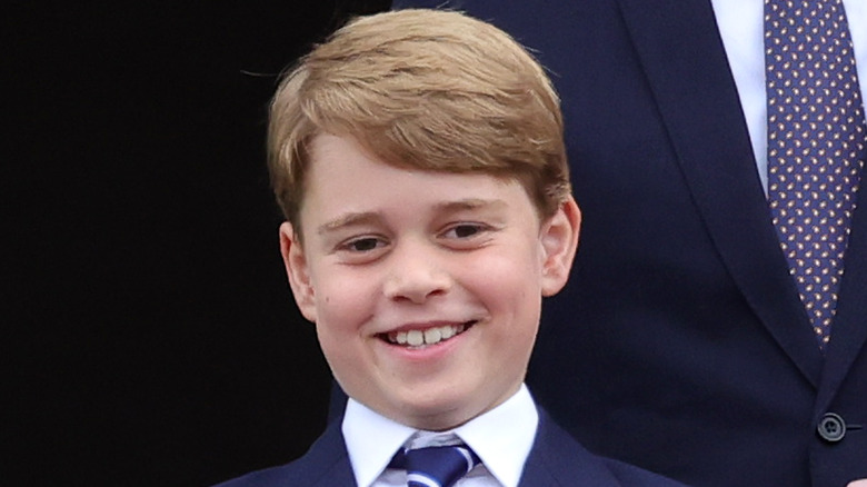 Prince George smiling