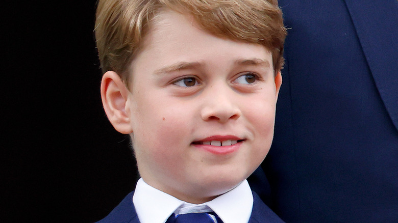 Prince George smiling