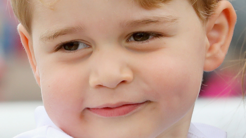 Prince George as a baby