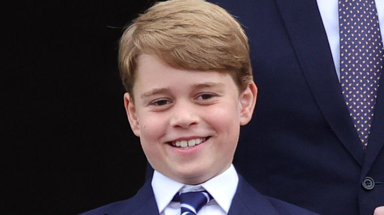 Prince George smiling