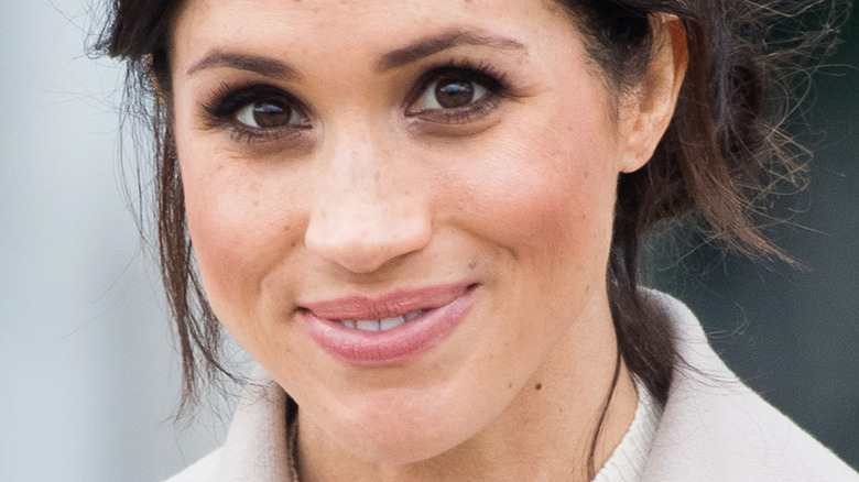 Meghan Markle smiling