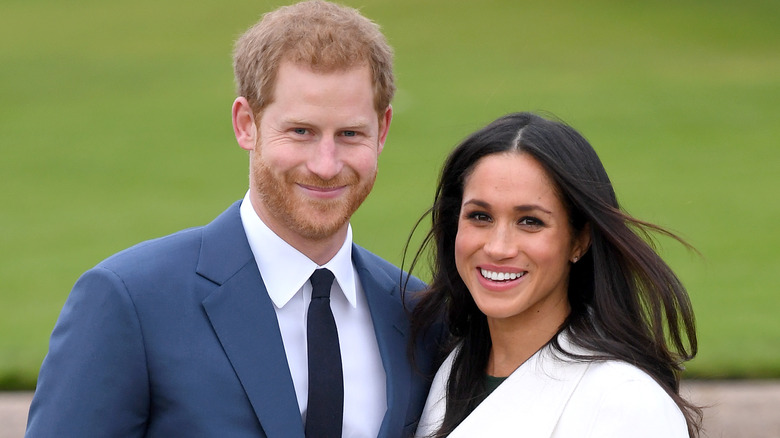 Prince Harry with Meghan Markle