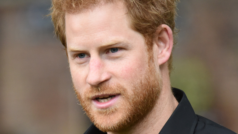 Prince Harry smiling