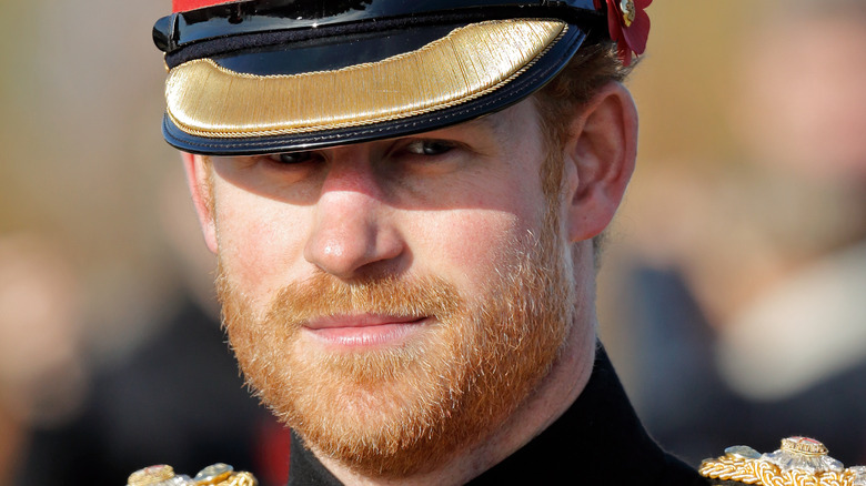 Prince Harry posing 