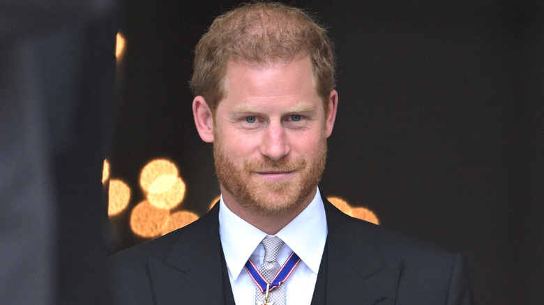 Prince Harry smiling