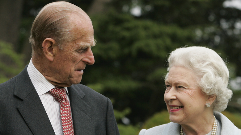 Prince Philip and Queen Elizabeth 