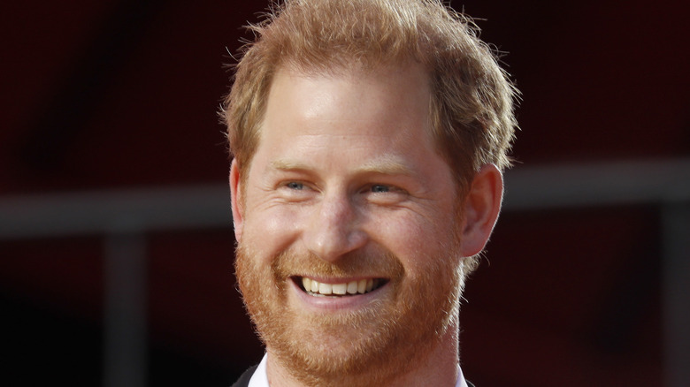 Prince Harry laughing