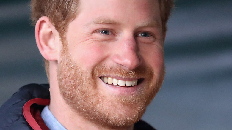 Prince Harry smiling 