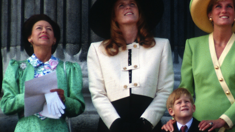 Harry and Margaret look up