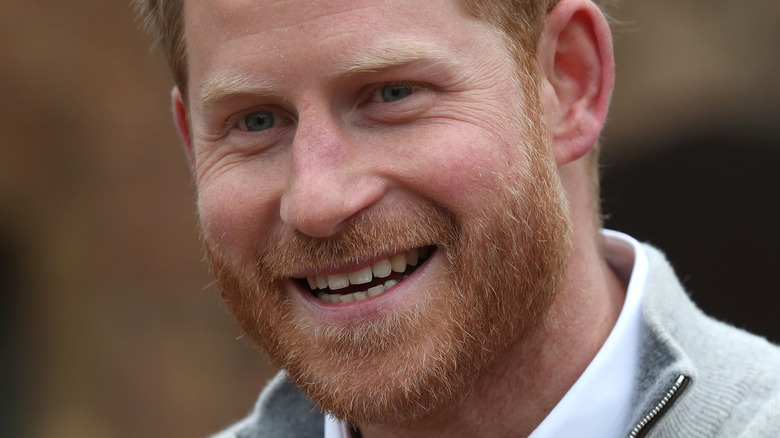 Prince Harry smiling 