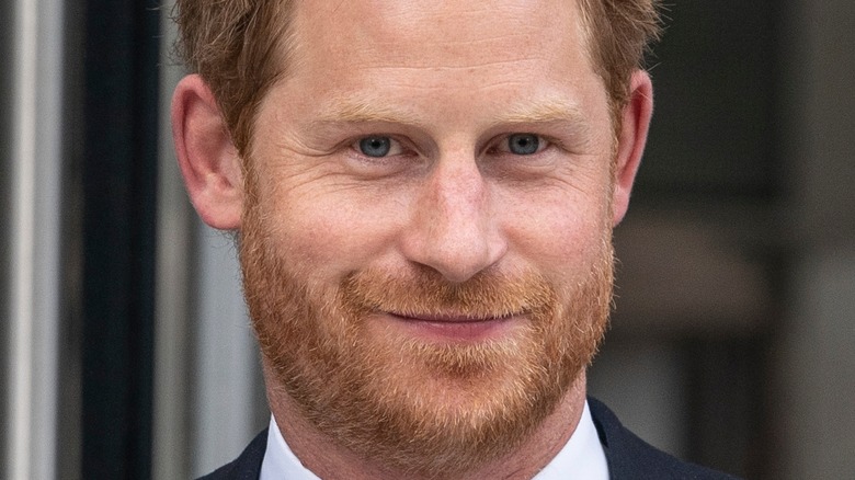 Prince Harry smiling