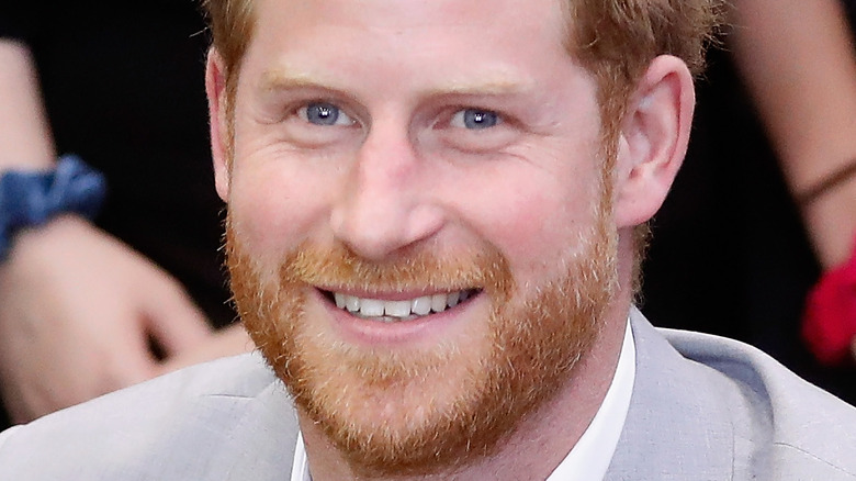 Prince Harry blue eyes