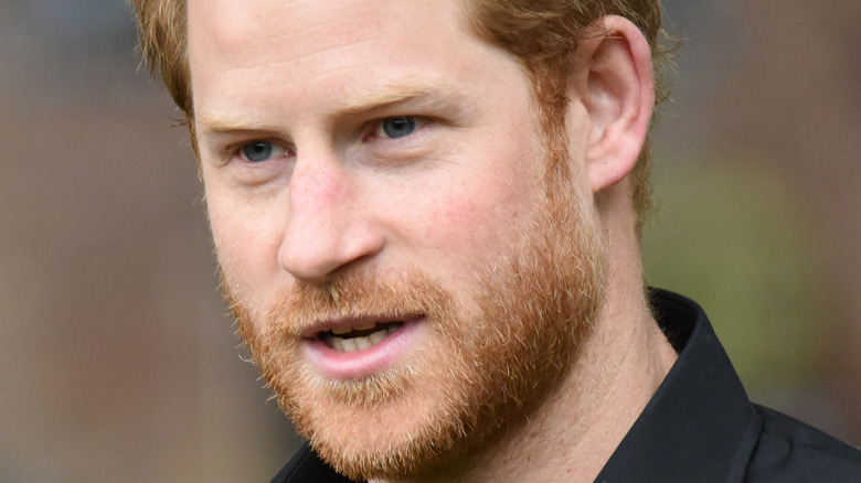 Prince Harry photographed at an event