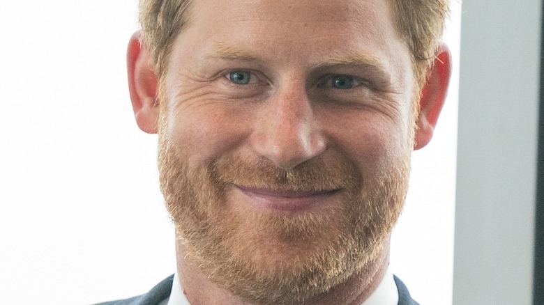 Prince Harry smiling